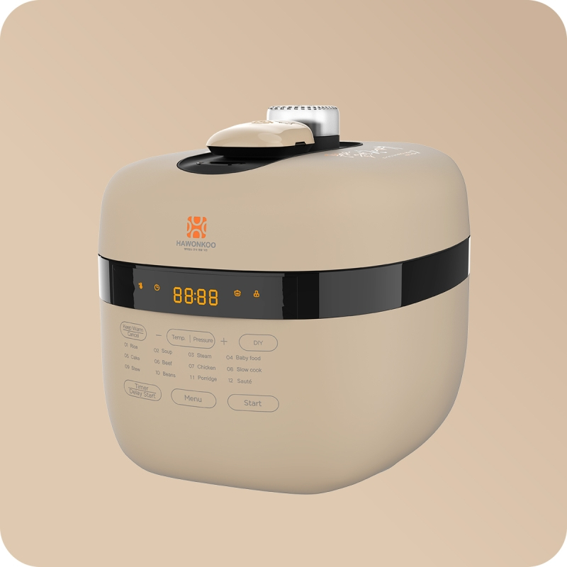 Nồi Áp Suất Hawonkoo PCH-500, Dung Tích 5L, Công Suất 1000W, Bảo Hành Chính Hãng 12 Tháng