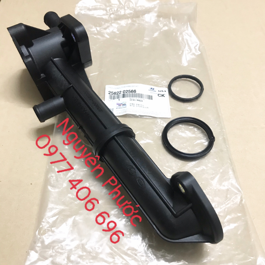 Ống điếu/ Thân bắt van hằng nhiệt  GETZ 1.1, MORNING 2005 - 2010, I10 MY08 -12... Hàng xịn CHÍNH HÃNG: 2562202566