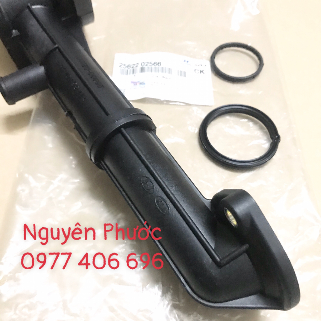 Ống điếu/ Thân bắt van hằng nhiệt  GETZ 1.1, MORNING 2005 - 2010, I10 MY08 -12... Hàng xịn CHÍNH HÃNG: 2562202566