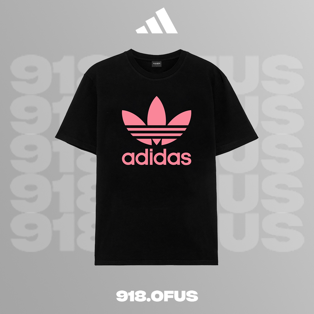 Áo phông Adidas Basic unisex rộng chất áo thun cotton nam nữ 918 Ofus