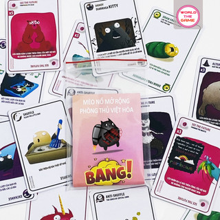 Combo Full 8 bản Mèo mở rộng Việt Hóa Exploding kittens Expansion