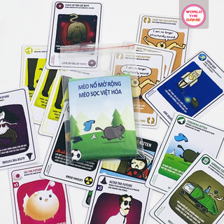 Combo Full 8 bản Mèo mở rộng Việt Hóa Exploding kittens Expansion