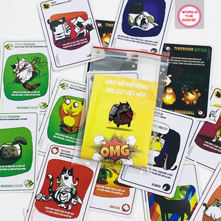 Combo Full 8 bản Mèo mở rộng Việt Hóa Exploding kittens Expansion