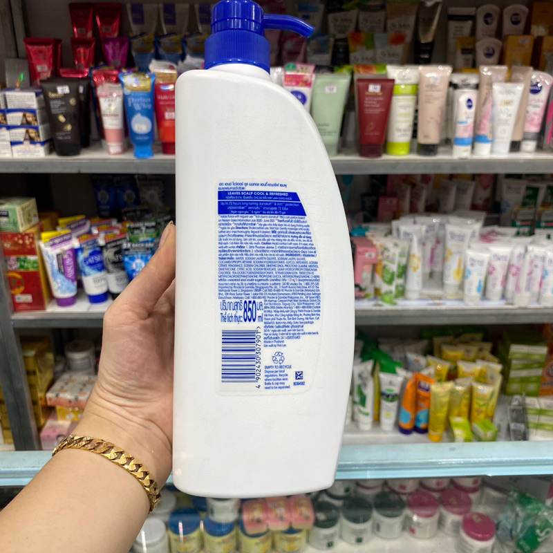 Dầu Gội Head Và Shoulders Bạc Hà Mát Lạnh 850ml