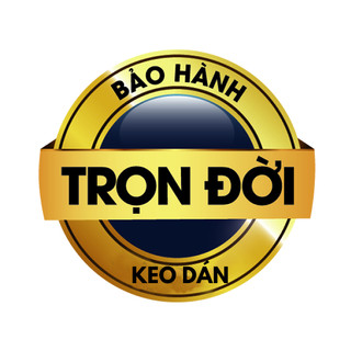 Gói bảo hành trọn đời về keo dán