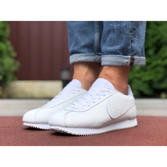 Giày sneaker cortez trắng full