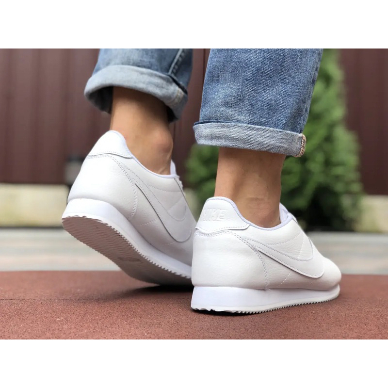 Giày sneaker cortez trắng full
