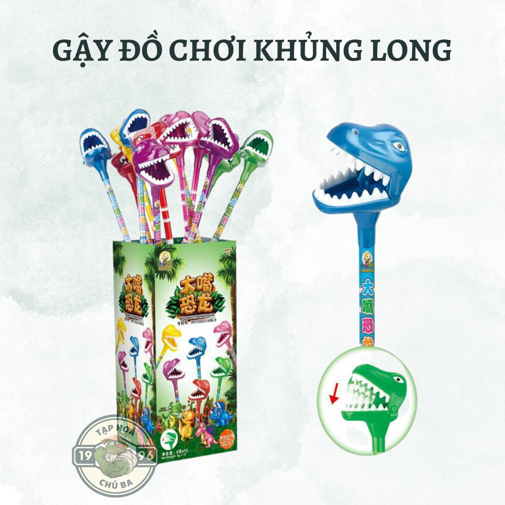 Gậy Đồ Chơi Khủng Long Nhiều Màu Dùng Cò Điều Khiển Mới Nhất
