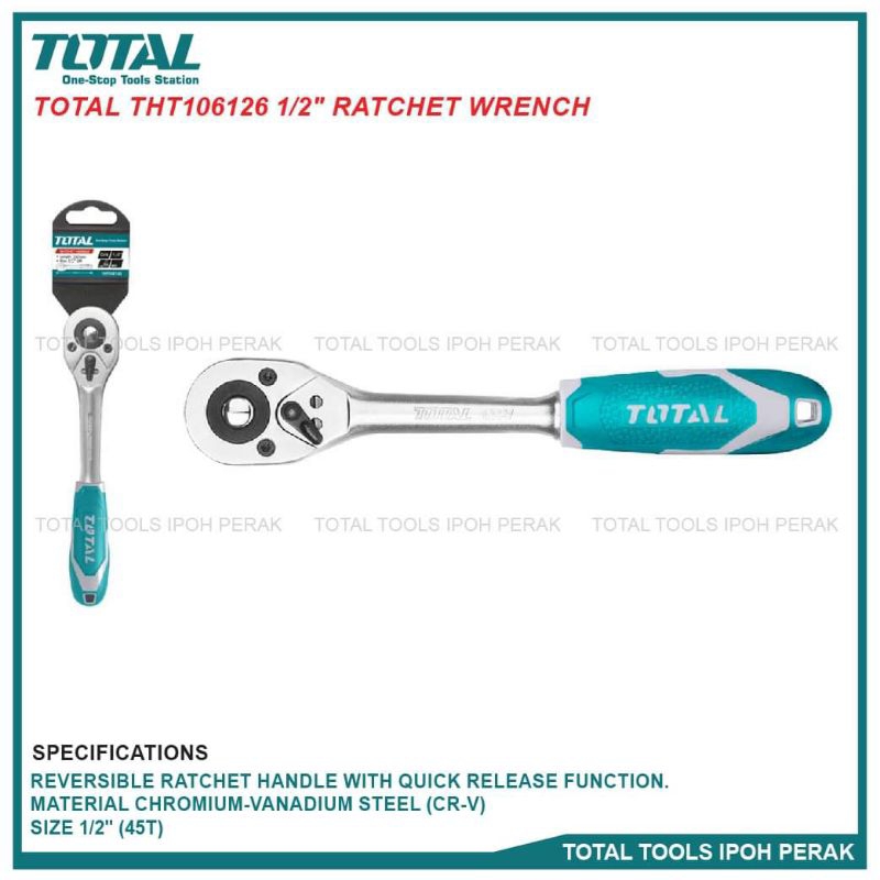 Cần siết 2 chiều tự động 1/2 inch TOTAL THT106126