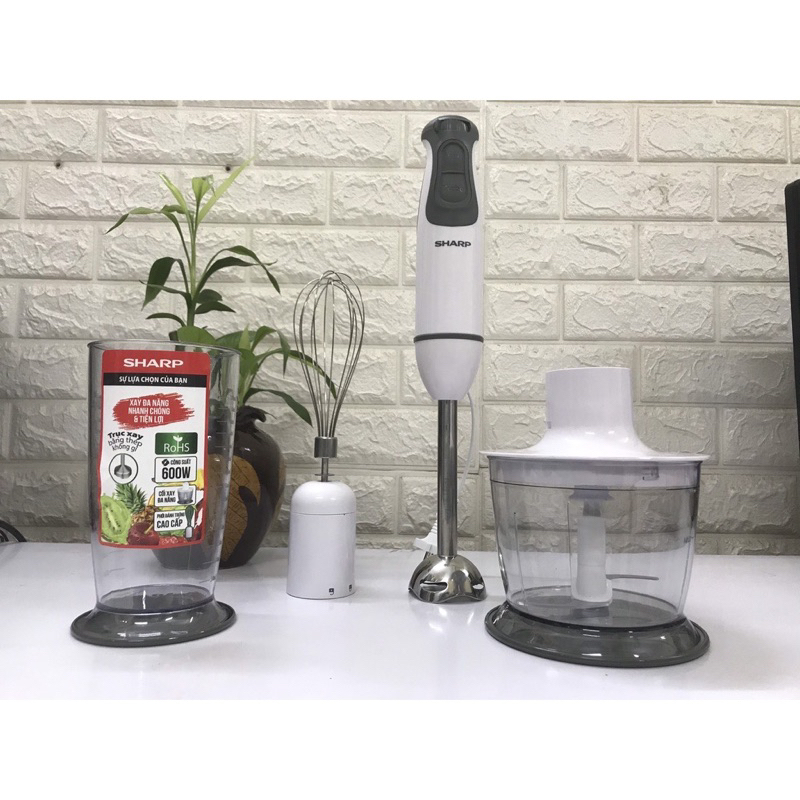 Máy Xay Cầm Tay Sharp EM-H076SV-WH