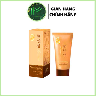 Sữa rửa mặt mật nhân sâm - cao mụn sâm đỏ 36 vị meea organic
