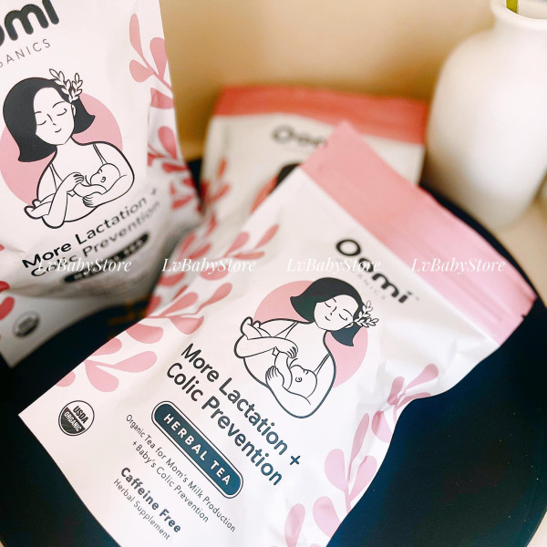 TRÀ LỢI SỮA OOMI ORGANIC tăng lưu lượng sữa cho mẹ