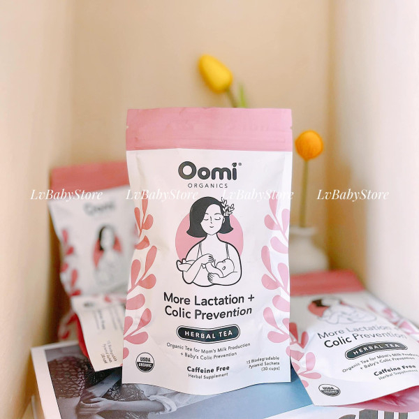 TRÀ LỢI SỮA OOMI ORGANIC tăng lưu lượng sữa cho mẹ