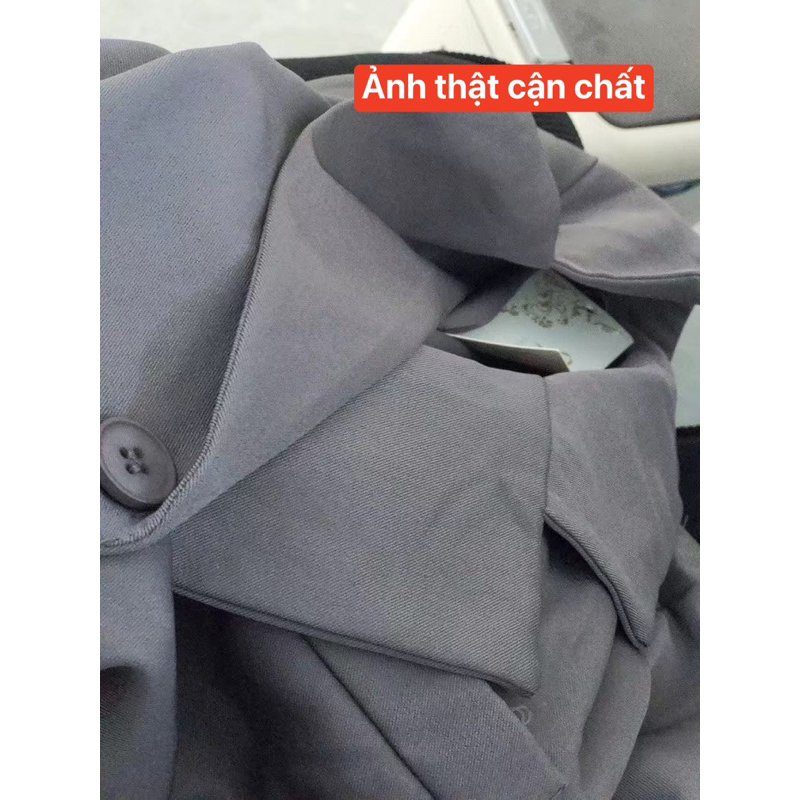 Set váy 2 dây kèm áo blazer cộc tay mẫu mới 2023