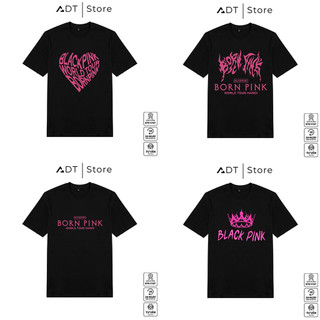 Bst áo thun adt.store x black pink : mẫu áo thun hắc hường in hình logo black pinnk world tour in hanoi