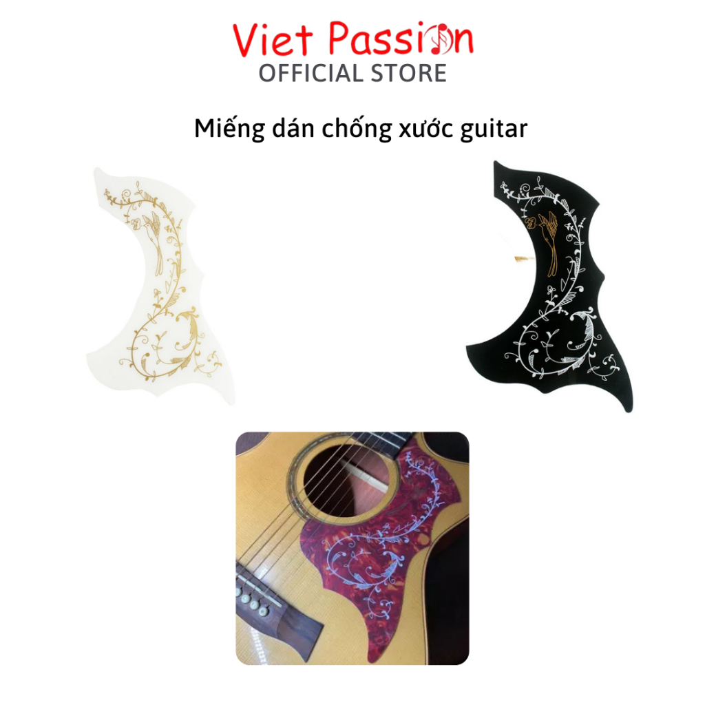Miếng dán chống trầy xước cho đàn guitar acoustic, classic vietpassion