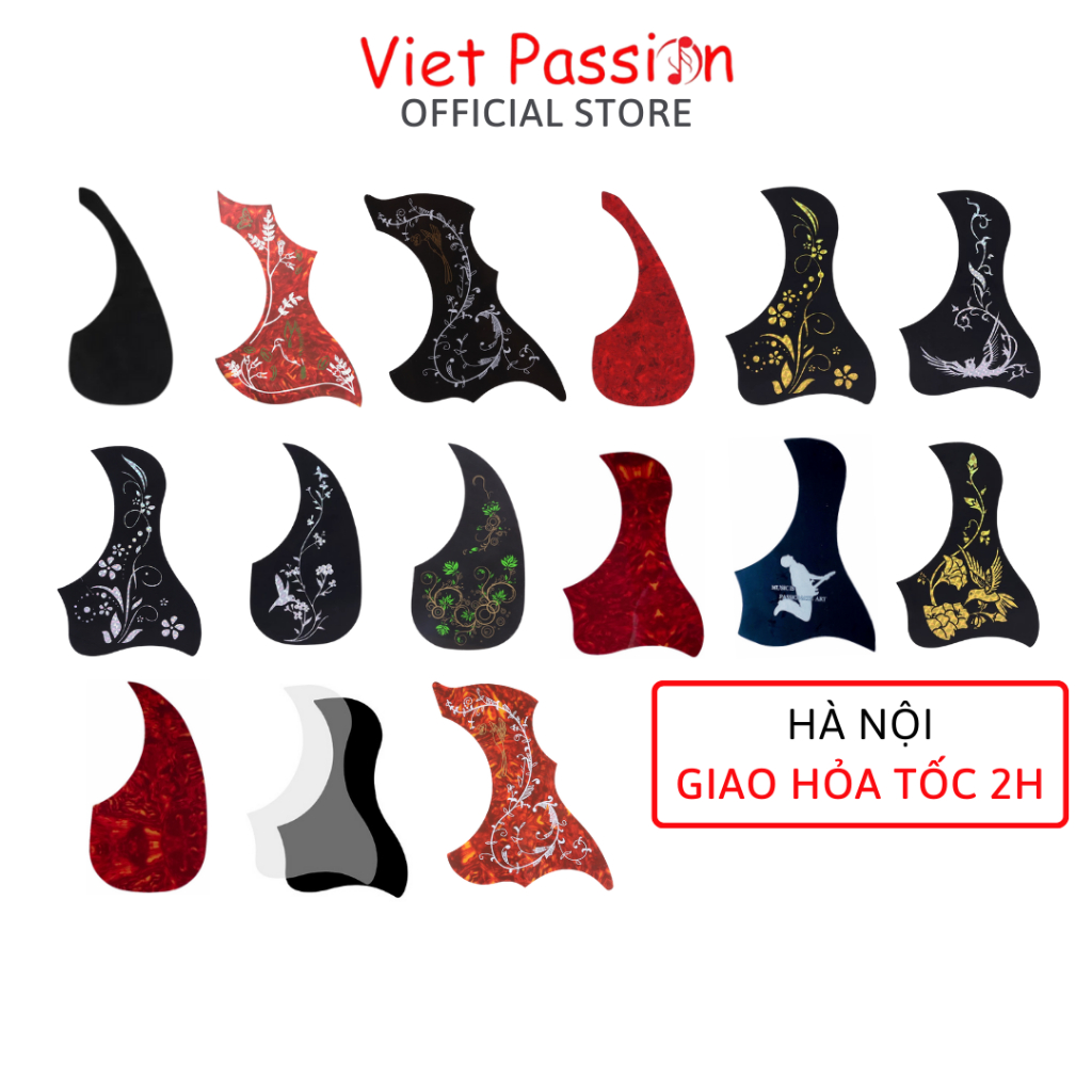Miếng dán chống trầy xước cho đàn guitar acoustic, classic vietpassion