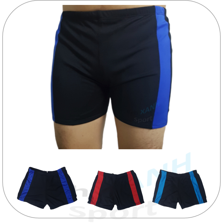 Quần Bơi Nam Kiểu Dáng Phối Đơn Giản