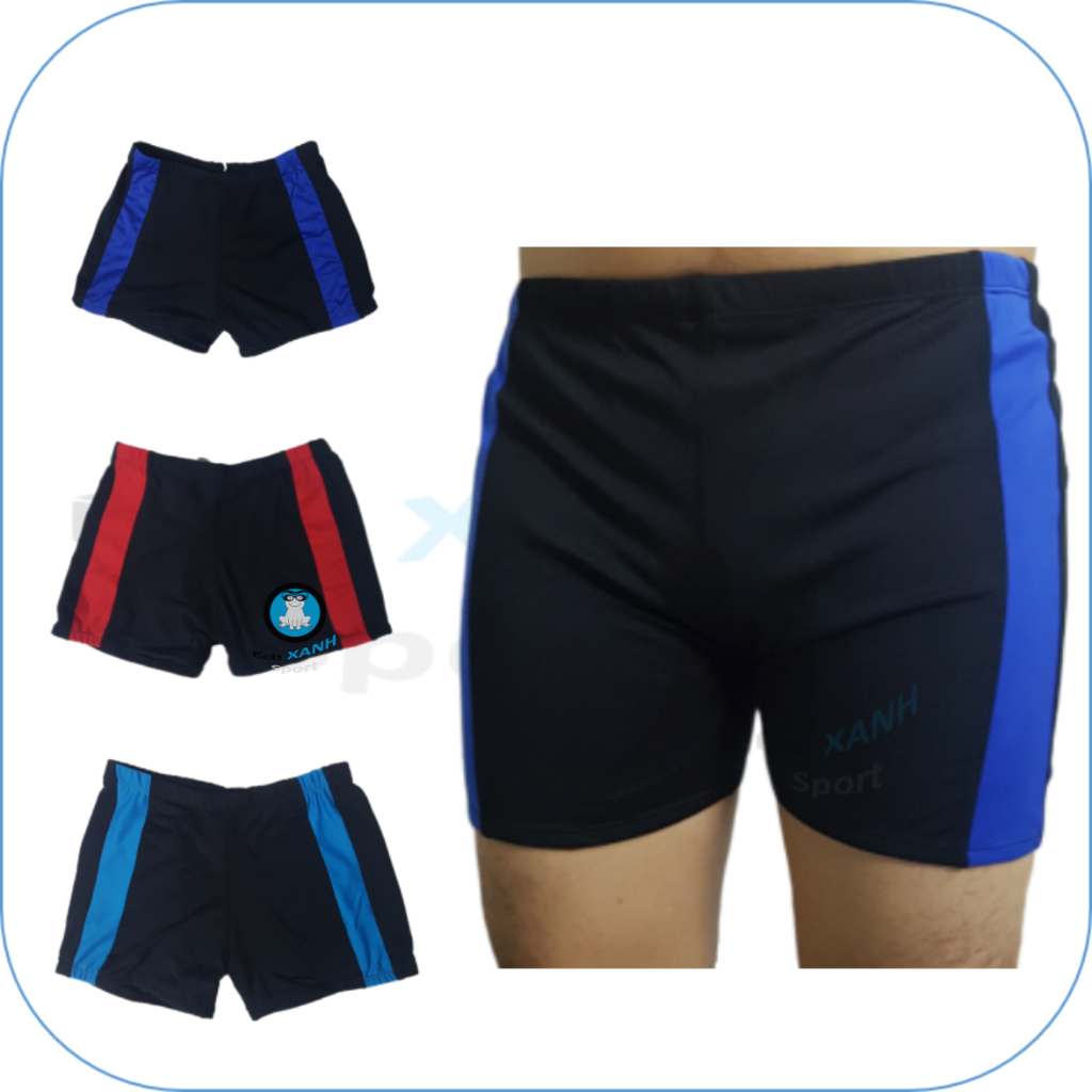 Quần Bơi Nam Kiểu Dáng Phối Đơn Giản