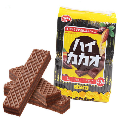 Bánh Xốp Bổ Sung Canxi Healthy Club Nội Địa Nhật Bản Gói lớn 40 thanh