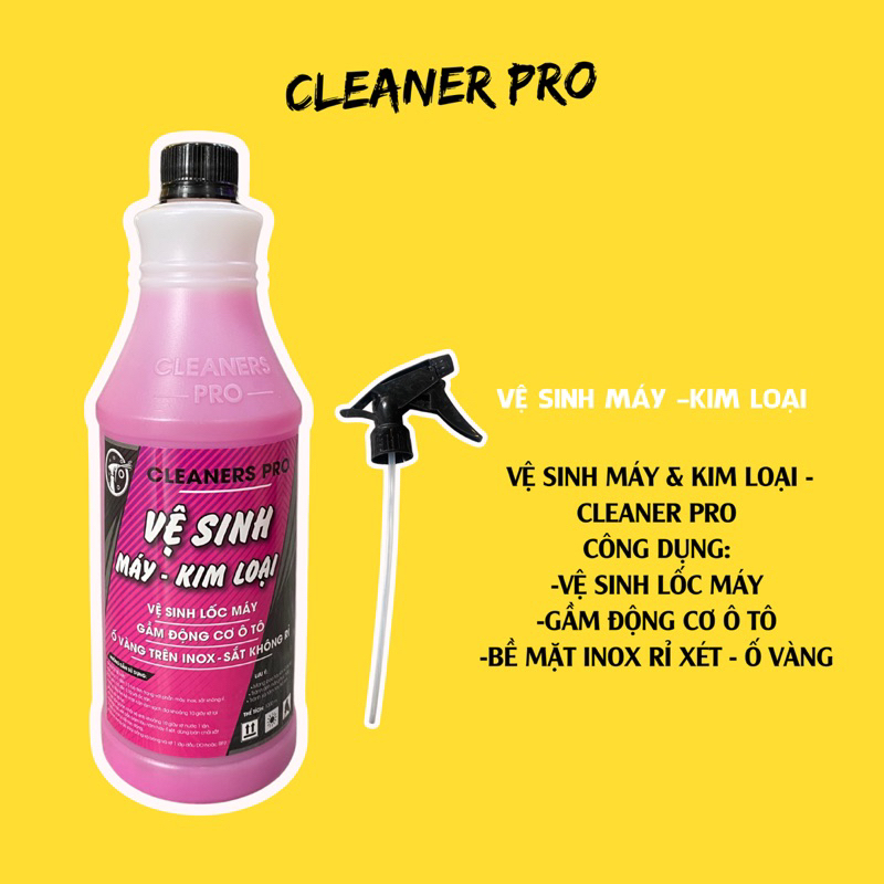 Vệ Sinh Máy & Kim Loại - CLEANER PRO