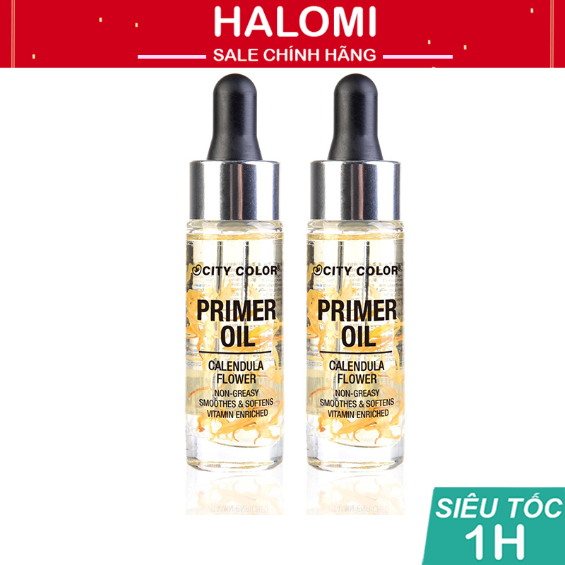 Tinh dầu dưỡng ẩm CITY COLOR PRIMER OIL 13,5ML giúp cho lớp makeup mềm mịn hoàn hảo