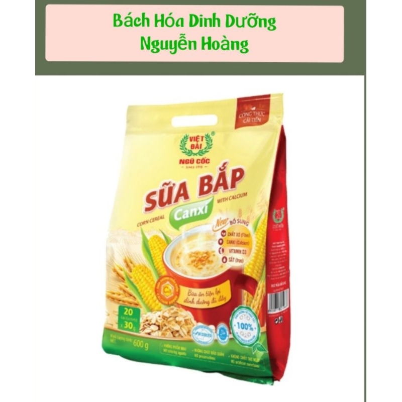 Sữa Bắp Canxi Việt Đài 450g