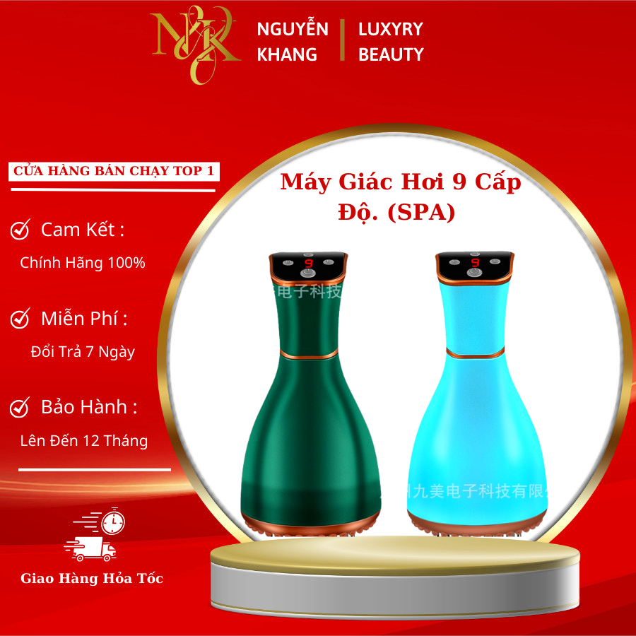 Máy Giác Hơi Cạo Gió Máy Giác Hơi 9 Cấp Độ Đả Thông Kinh Lạc Mẫu Mới Nhất Bảo Hành 12TH