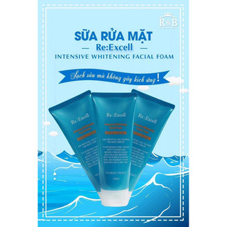Sữa rửa mặt R&B Hàn Quốc - Intensive Whitening Facial Foam