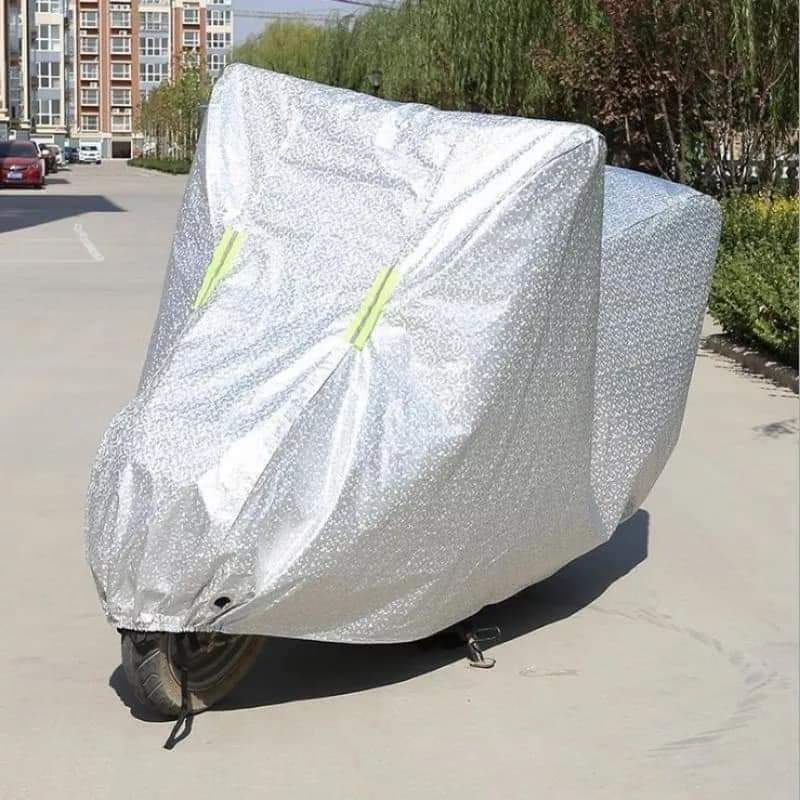 Tấm bạt phủ xe máy tráng nhôm 2 lớp cao cấp