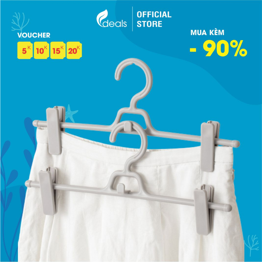 Móc Treo Quần Chrome Thông Minh 5 trong 1 ECODEALS - Cứng cáp, sang trọng, tiết kiệm diện tích tối đa