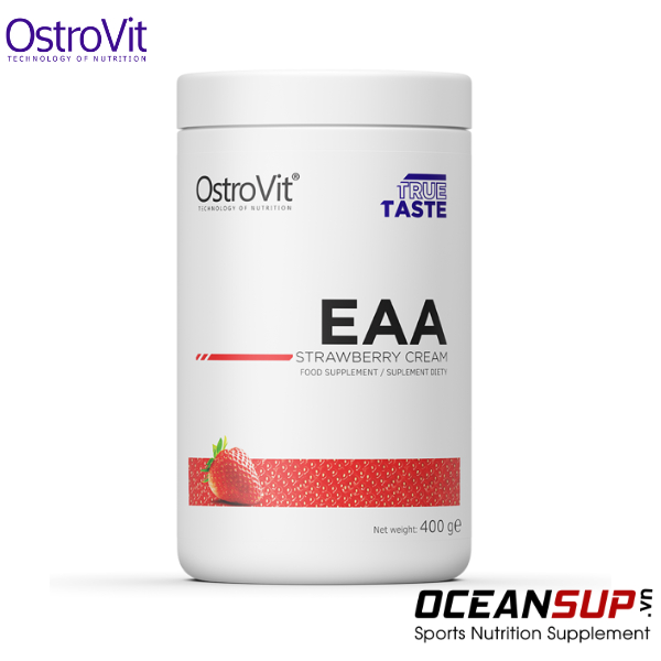 OstroVit EAA các loại axit amin thiết yếu mà cơ thể con người không thể tự tổng hợp được hộp 400g