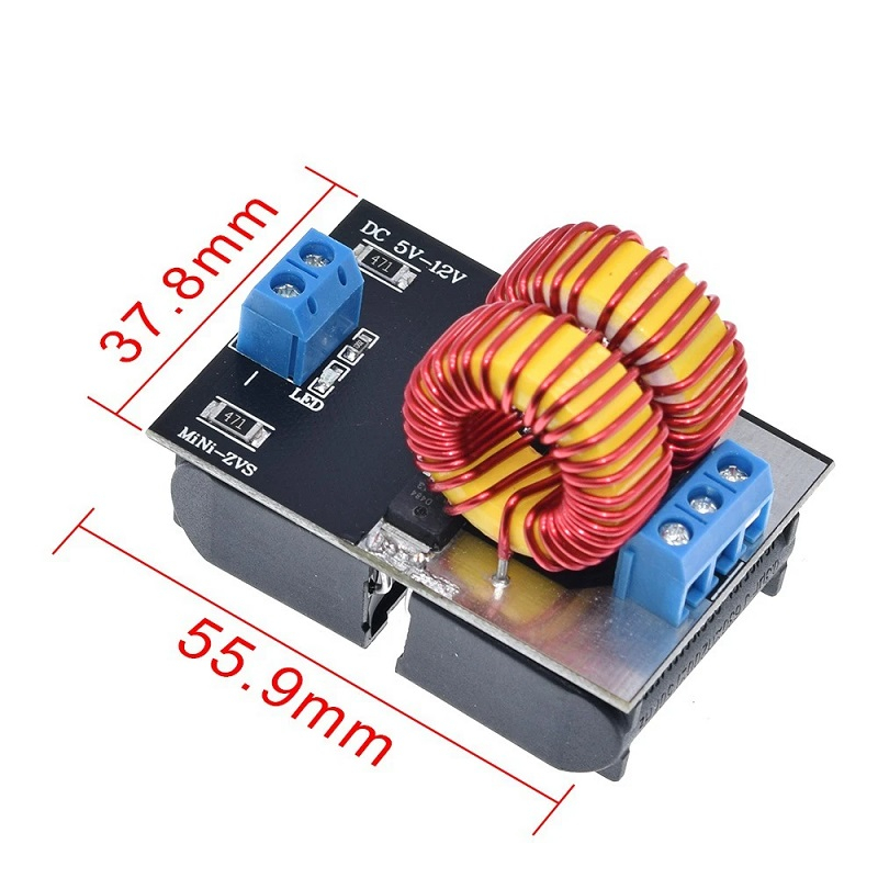 Mạch Nung Cao Tần ZVS Mini 120W 5V-12V DC