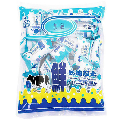 Bánh quy lạt phô mai sữa Chung Hsiang 360g