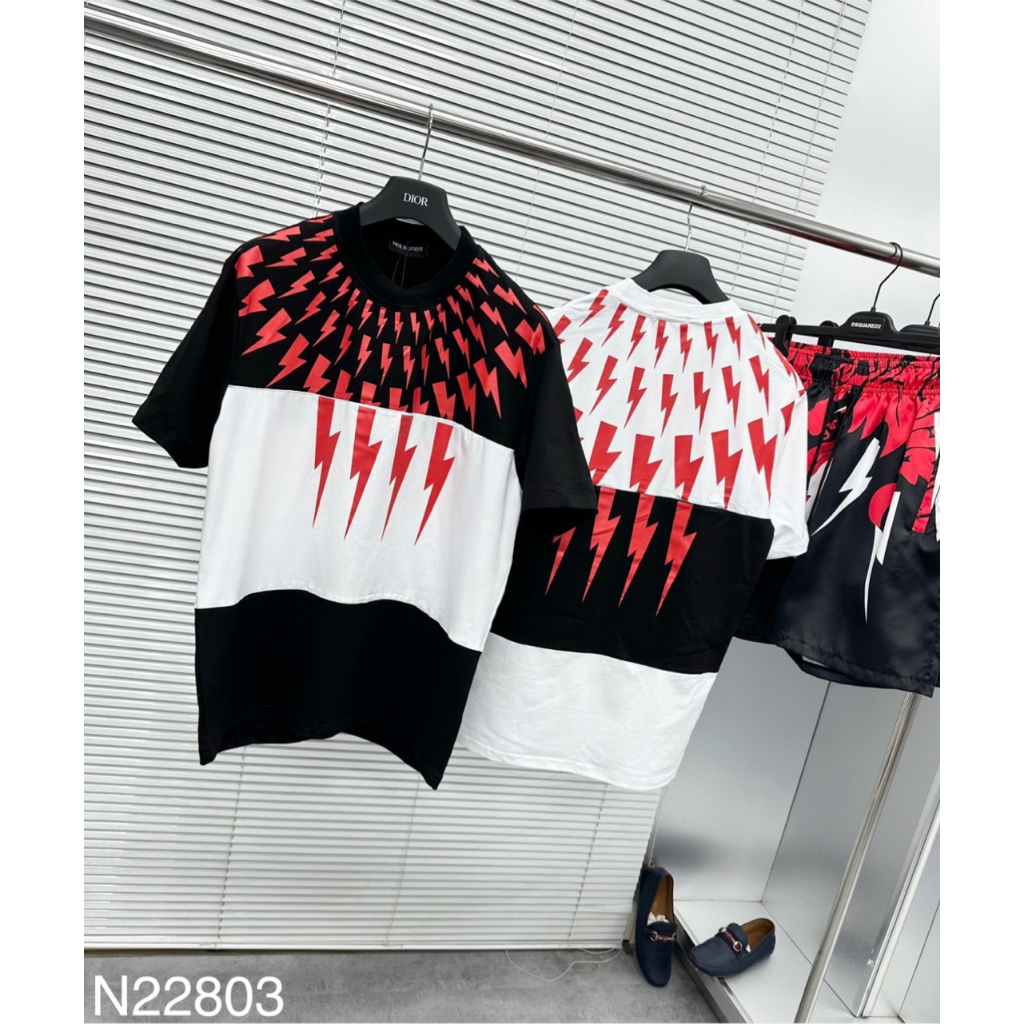 Bộ Nam Neil Barrett Tia Sét Cực Nổi - Bộ Hè Nam Tia Sét Mẫu Mới Nhất