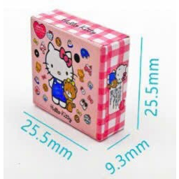 Mô hình hộp bánh vuông trang trí nhà búp bê