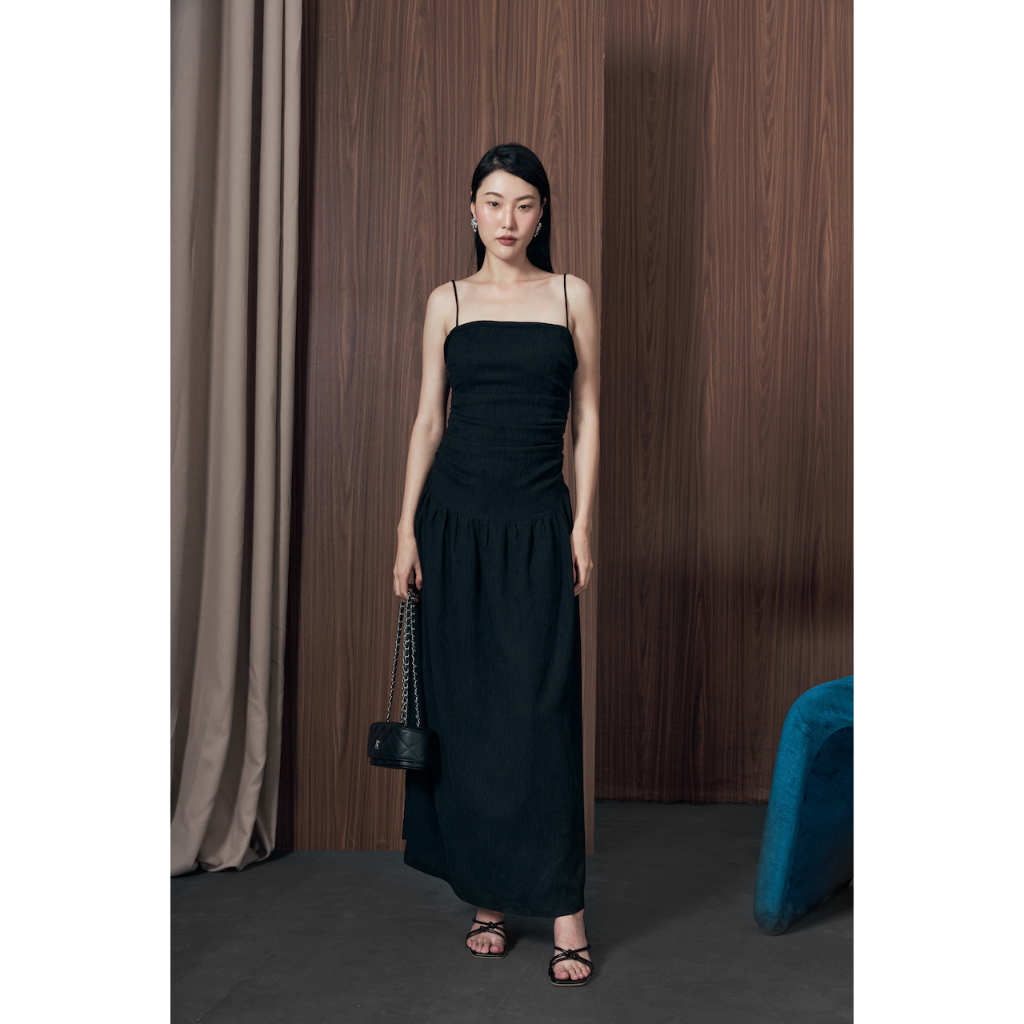 RẬP - Đầm Hai Dây Không Tay Tùng Xòe - PERIOD 04