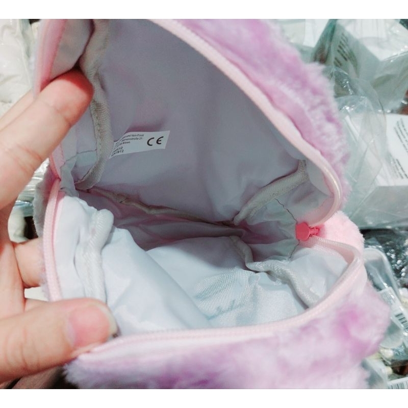 Túi Mỹ Phẩm Mèo Lông Tím Của Kik