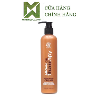 Kem tạo kiểu dưỡng ẩm cho tóc uốn Cynos Bouncy Curl Cream 280ML chính hãng