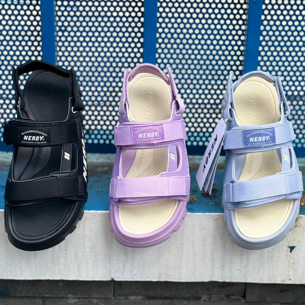 (FULL BOX CHUẨN) - Sandal Ner.dy êm nhẹ, kiểu dáng thời trang, đế ma sát chống trơn trượt cho nữ