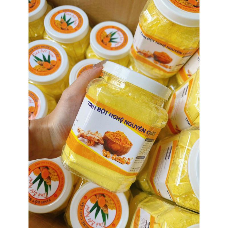 Tinh Bột Nghệ Nguyên Chất - Hộp 500g