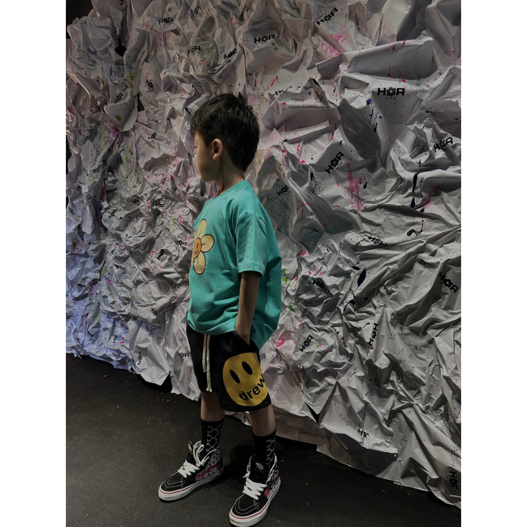 Set Quần Áo Xanh Bông Hoa  cho bé chất liệu cotton cao cấp thoáng mát 2BKidFashion