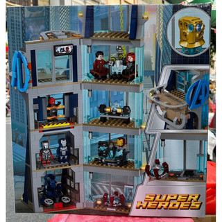 Xếp hình lắp ráp Marvel 76166 70104 Tháp Avengers