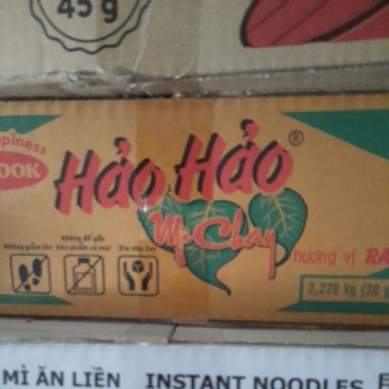 MÌ HẢO HẢO TÔM CHUA CAY thùng 30 gói