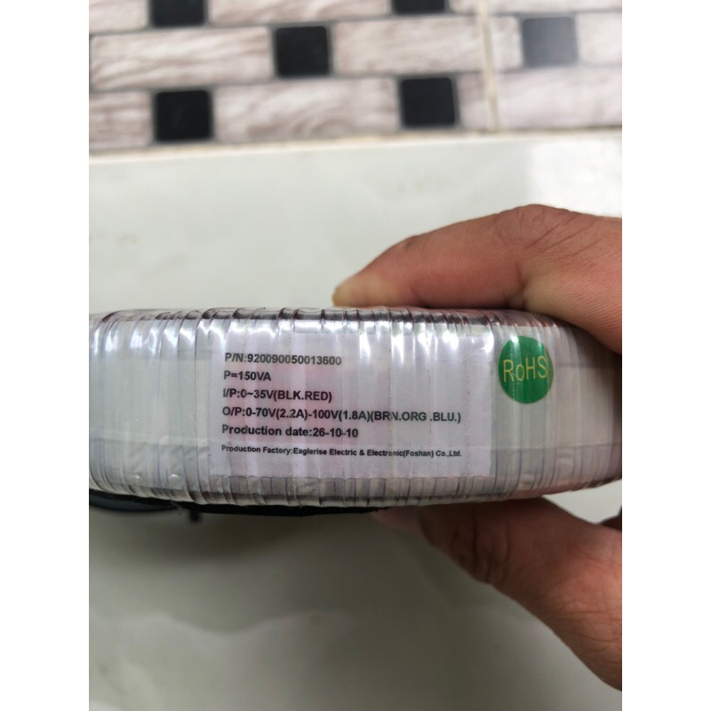 Biến áp cách li dây đồng 100% vào 35v ra 70v và 100v dành cho loa hội nghị