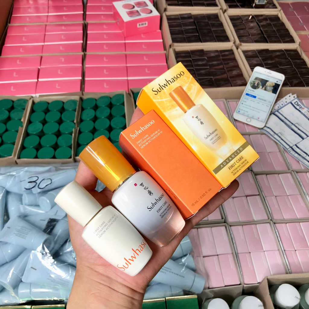 (BILL KOREA) Tinh Chất Ngăn Ngừa Lão Hóa SULWHASOO First Care Activating Serum 30ml, 15ml