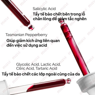 Tinh Chất Peel da The Ordinary AHA 30%+BHA 2% Peeling Solution 30ml