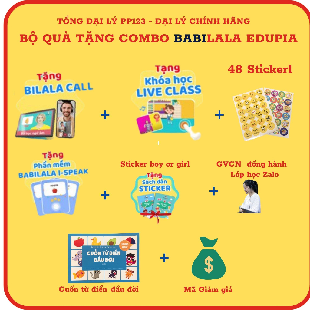 Combo Babilala và Edupia