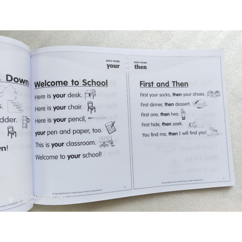 Sight word in gộp 1q - tặng file mp3 cho bé từ 3y làm quen TA