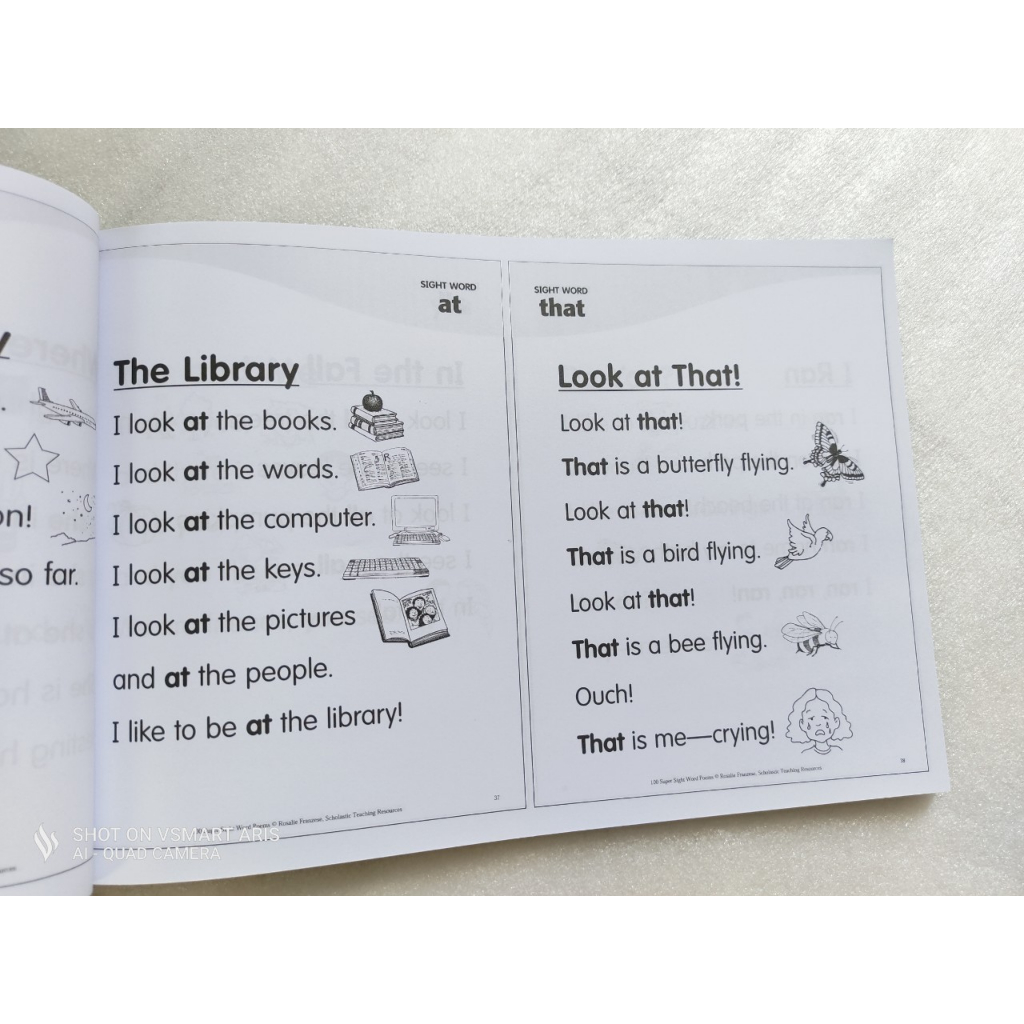 Sight word in gộp 1q - tặng file mp3 cho bé từ 3y làm quen TA